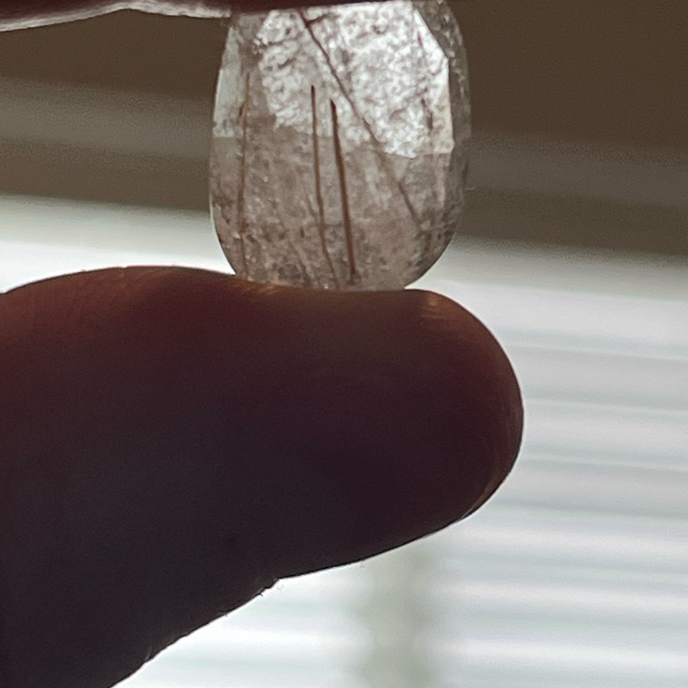 7.09 ct Golden Rutile Gemstone